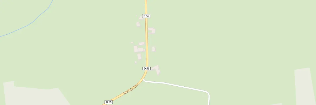 Plan du 9 Rue du Bois à Bailly-le-Franc