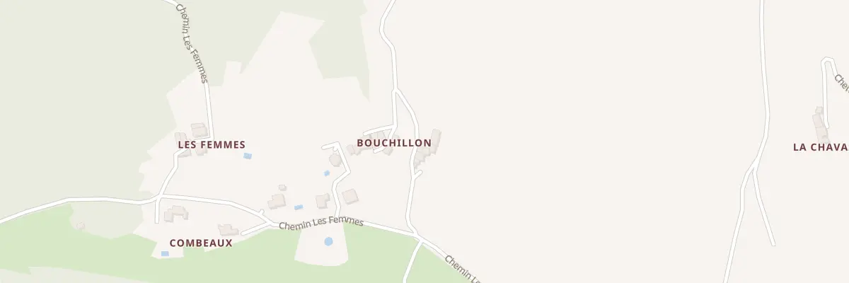 Plan du 5006 Bouchillon à Bozas