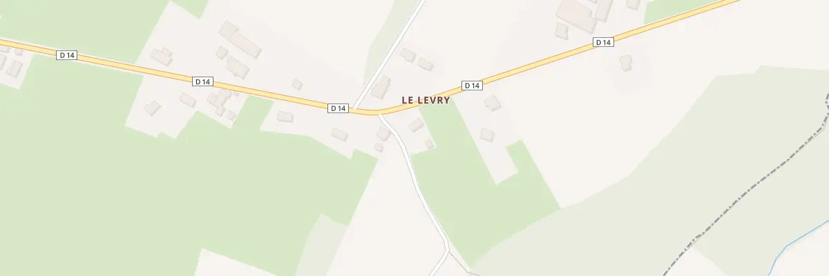 Plan du 5239 Levry à Cortevaix