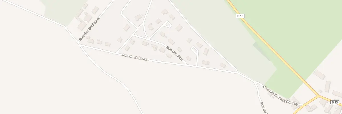 Plan du 1 Rue des Pins à Prusly-sur-Ource