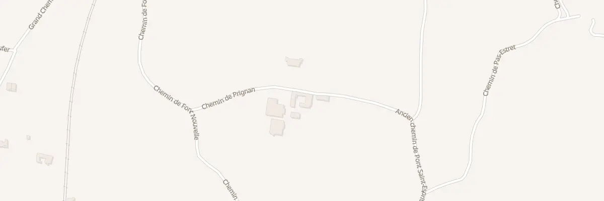 Plan du 5208 Che de Font Nouvelle à Vénéjan