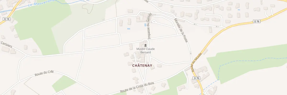 Plan du 5165 Chatenay à Saint-Julien
