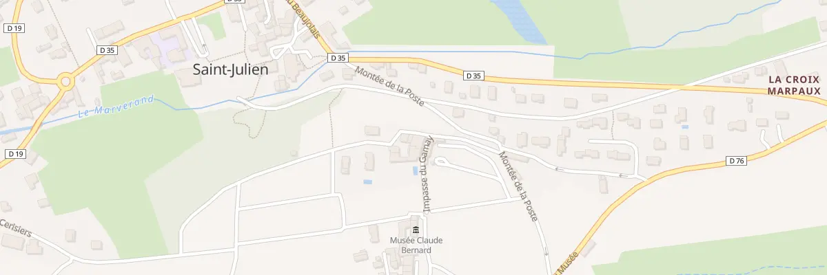 Plan du 305 Rue du Petit Chatenay à Saint-Julien