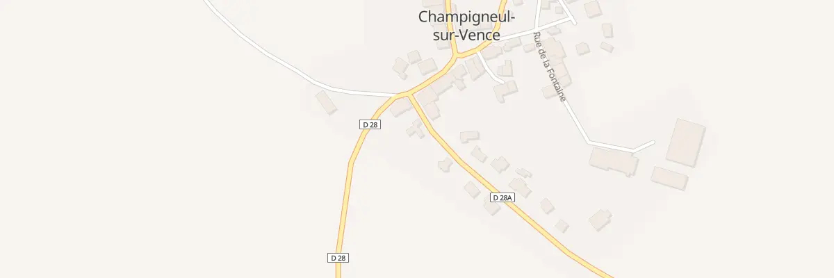 Plan du 6 Rte de Saint Pierre à Champigneul-sur-Vence