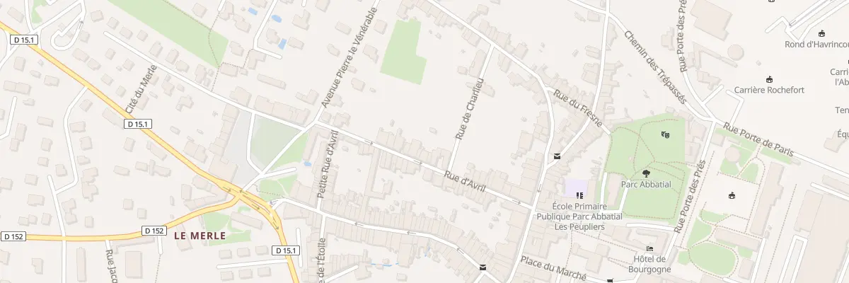 Plan du 24 Rue d’Avril à Cluny