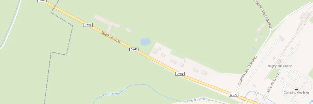 Plan du 38B Rte d’Arnay à Bligny-sur-Ouche