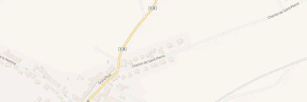 Plan du 10 Che de St Pierre à Guignicourt-sur-Vence