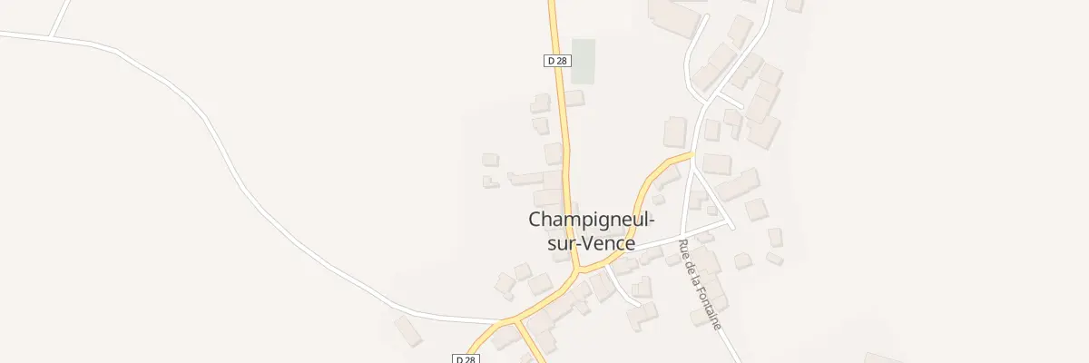 Plan du 17 Rte d’Evigny à Champigneul-sur-Vence