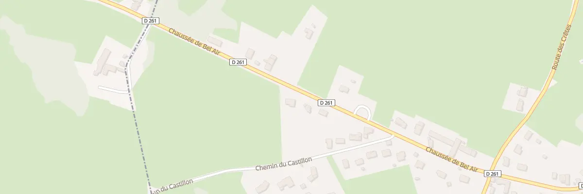 Plan du 5153 Chs de Bel Air à Charrecey