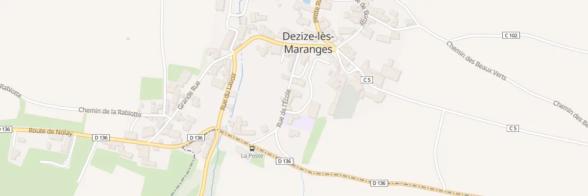 Plan du 10 Rue de l’Ecole à Dezize-lès-Maranges