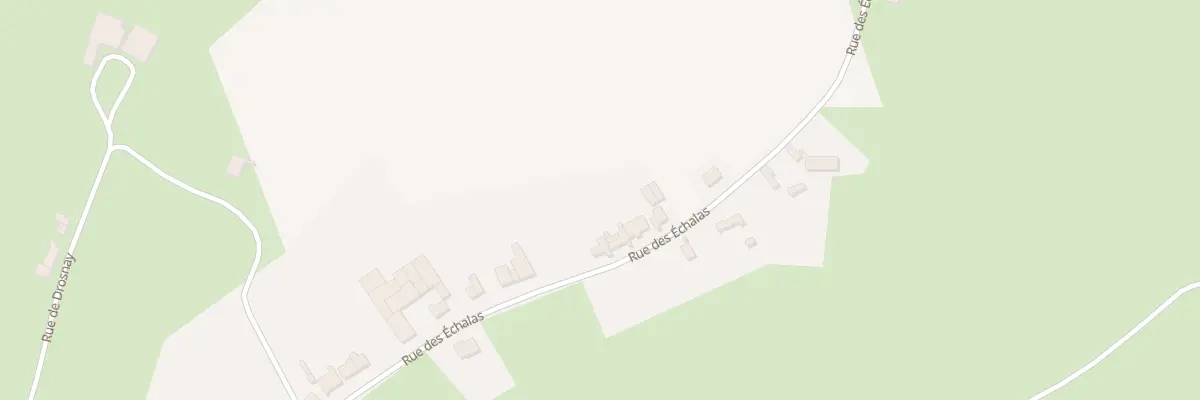 Plan du 28 Rue des Échalas à Outines