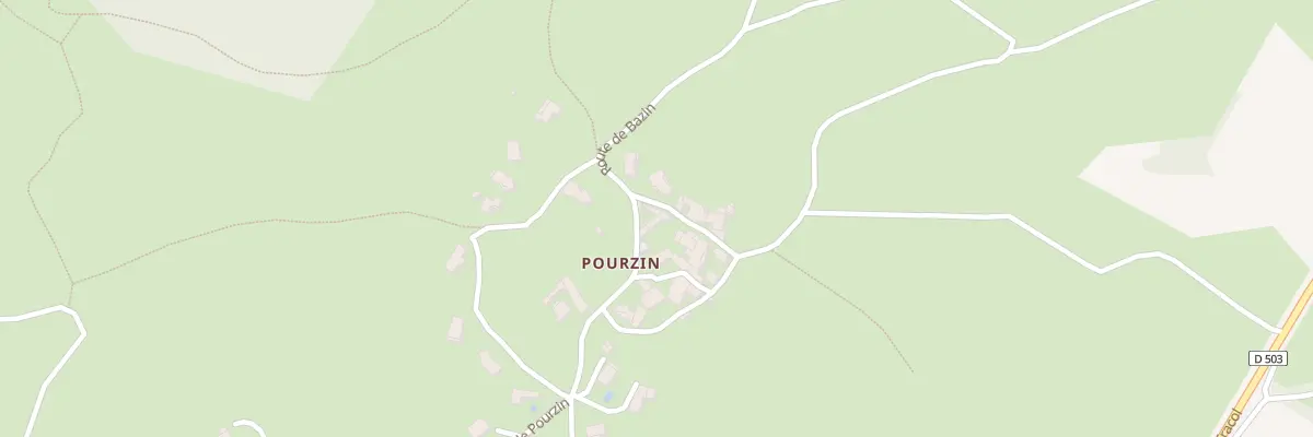 Plan du 640 Rte de Bazin à Saint-Appolinard