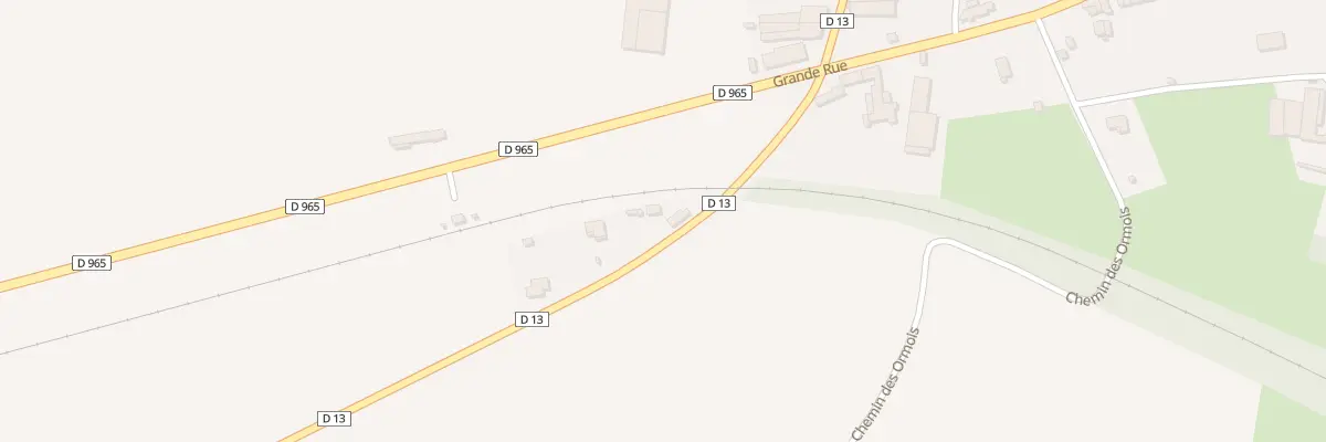 Plan du 1 Rue de la Cote des Royes à Brion-sur-Ource