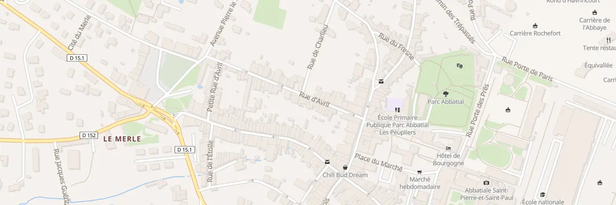 Plan du 19 Rue d’Avril à Cluny