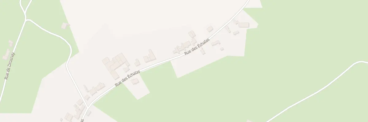 Plan du 17 Rue des Échalas à Outines