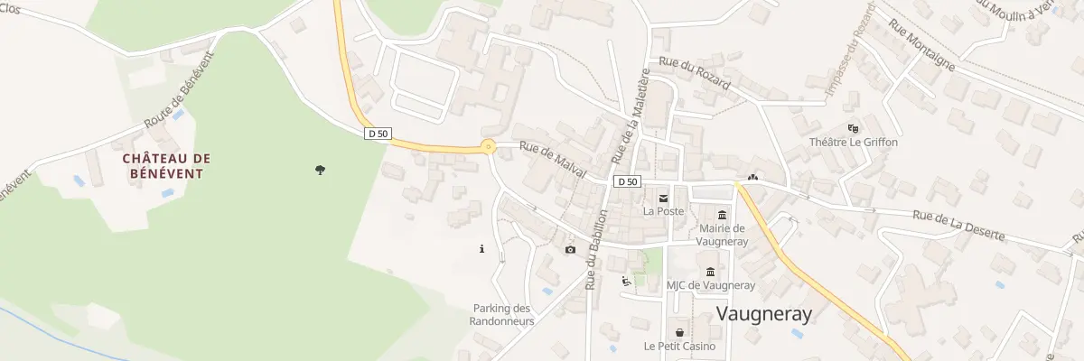 Plan du 17 Rue de Malval à Vaugneray