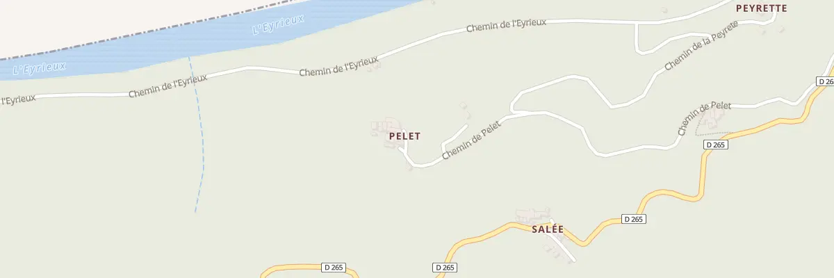 Plan du 680 Che de Pelet à Saint-Fortunat-sur-Eyrieux