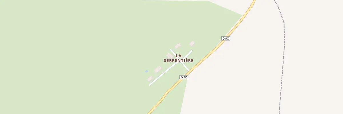 Plan du 1 La Serpentière à Saint-Anthot