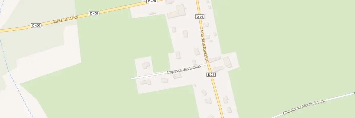 Plan du 1 Les Sables à Juzanvigny