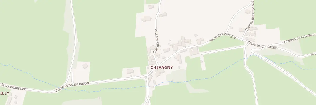 Plan du 5116 Chevagny à Lournand