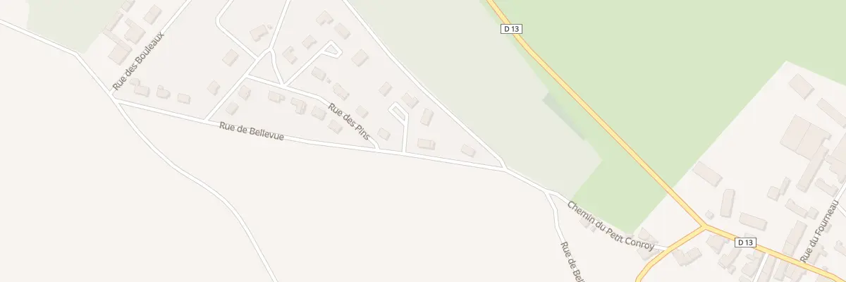 Plan du 4 Rue de Bellevue à Prusly-sur-Ource