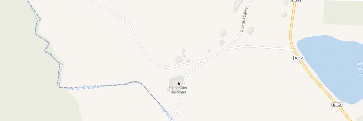 Plan du 7A Rue de l’Eglise à La Chaise