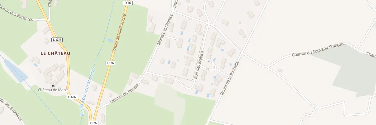 Plan du 118 Rue des Érables à Alix