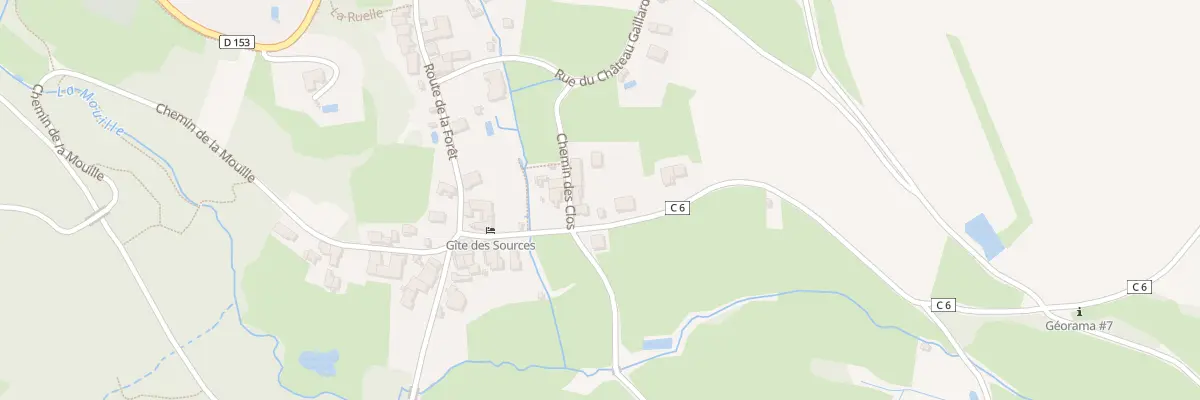 Plan du 5090 Che de Chatenay à Culles-les-Roches