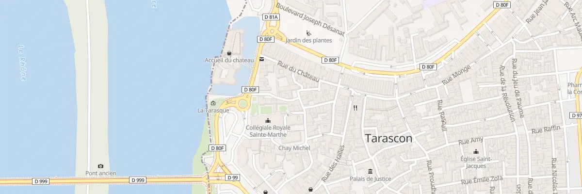 Plan du 3 Pl Ernest Renan à Tarascon