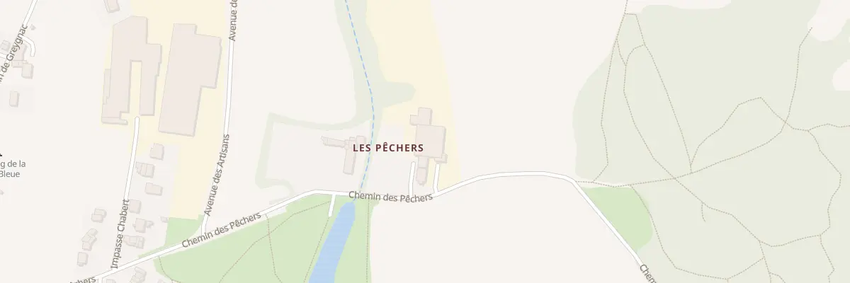 Plan du 745 Che des Pêchers à Vernoux-en-Vivarais