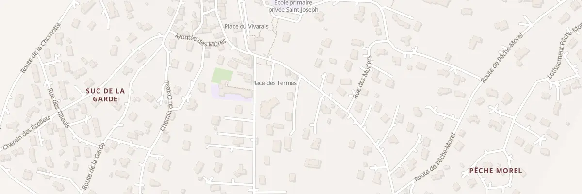 Plan du 84 Rte La Croix des Tours à Roiffieux