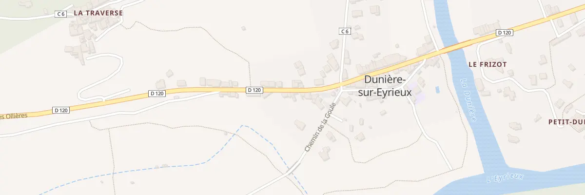 Plan du 1265A Av des Deux Rivières à Dunière-sur-Eyrieux