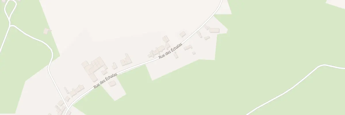 Plan du 19 Rue des Échalas à Outines