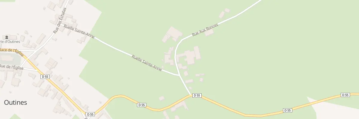 Plan du 7 Rue aux Ronces à Outines