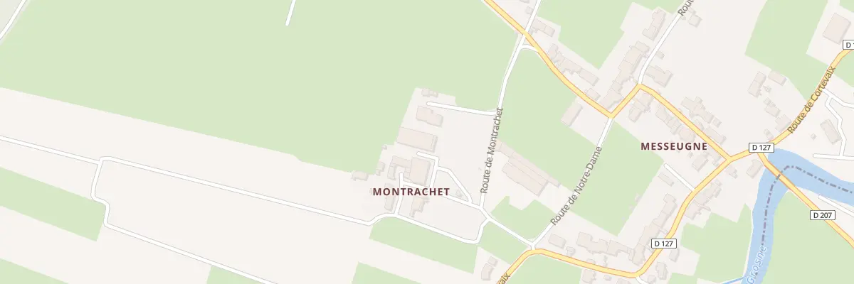 Plan du 5056 Montrachet à Savigny-sur-Grosne