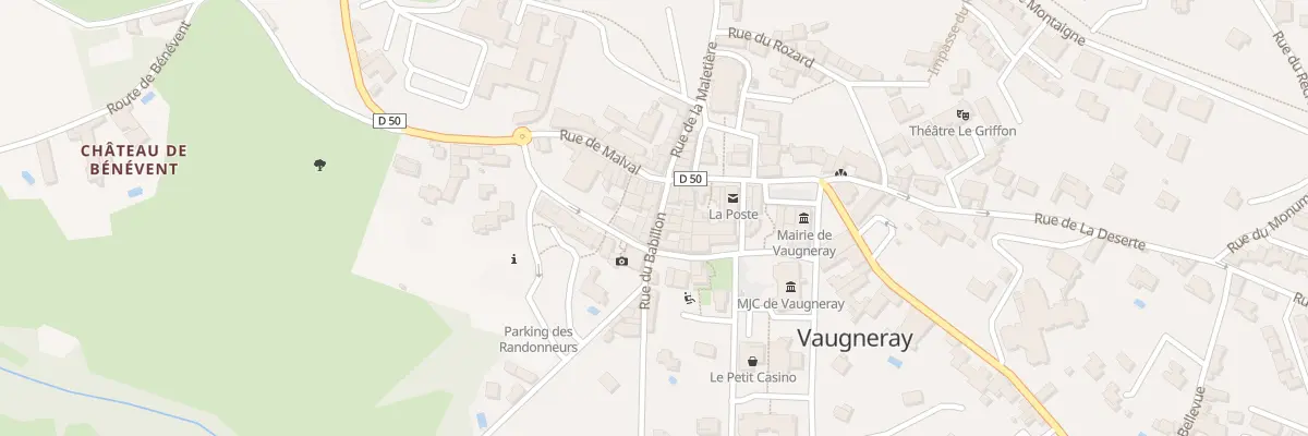 Plan du 6 Rue du Babillon à Vaugneray