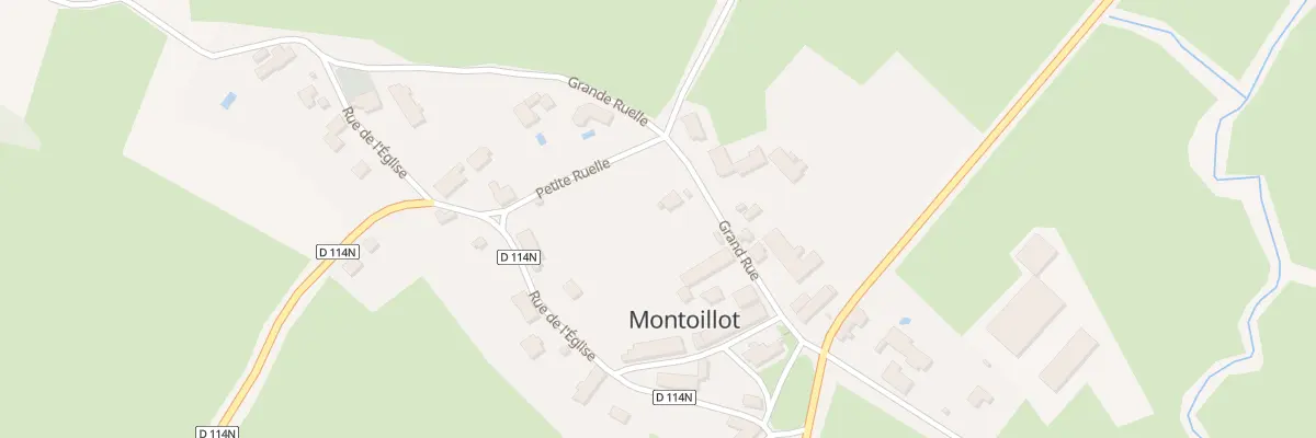 Plan du 15 Grand Rue à Montoillot