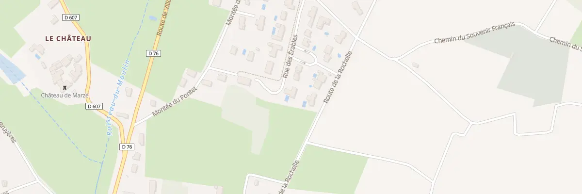 Plan du 155 Rue des Érables à Alix