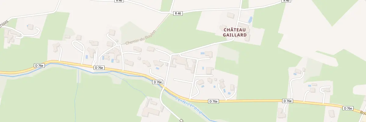 Plan du 41 Mte du Château Gaillard à Denicé