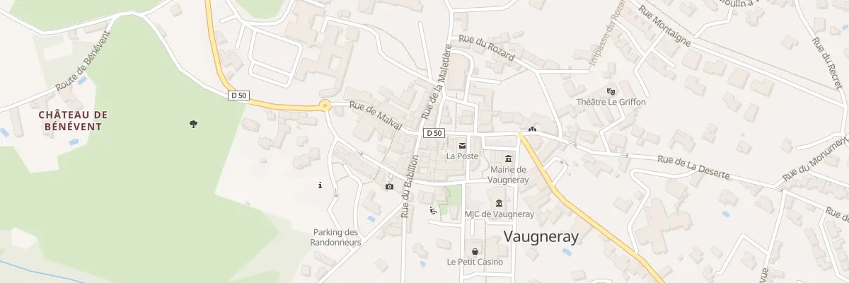 Plan du 1 Rue du Babillon à Vaugneray