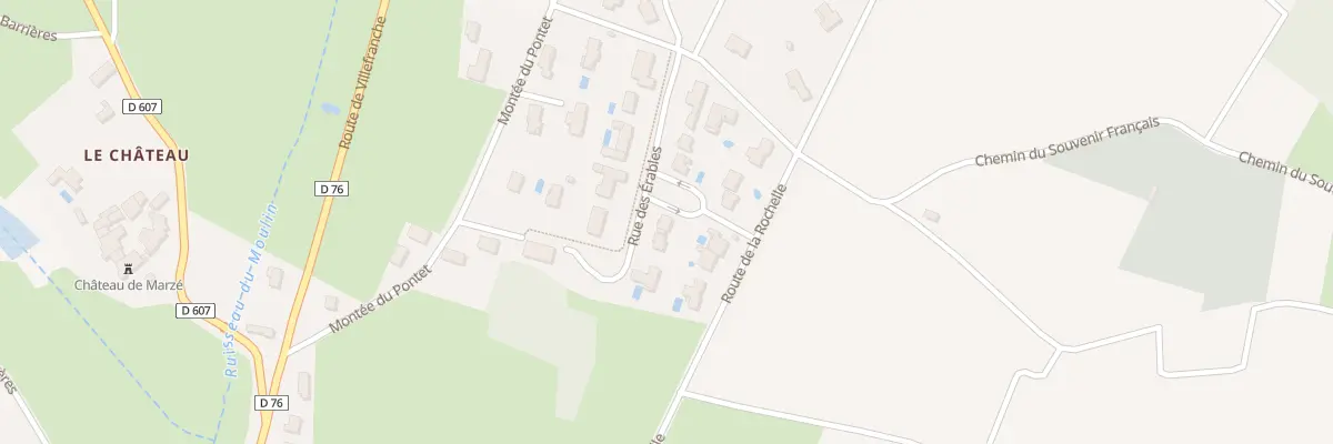 Plan du 127 Rue des Érables à Alix