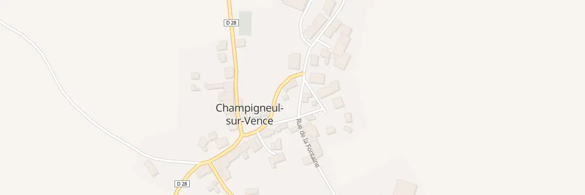 Plan du 4 Rue Jonval à Champigneul-sur-Vence