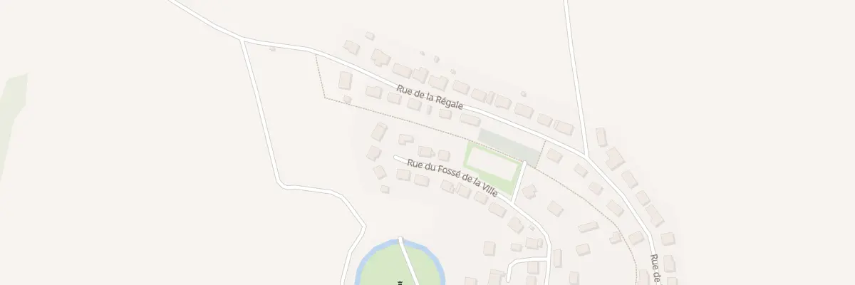 Plan du 117 Rue du Fosse de la Ville à Vauclerc
