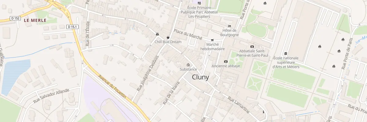 Plan du 29 Rue Mercière à Cluny