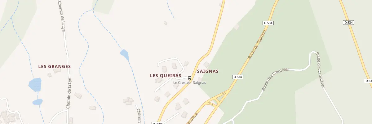 Plan du 20 Rue du Stade au Crestet