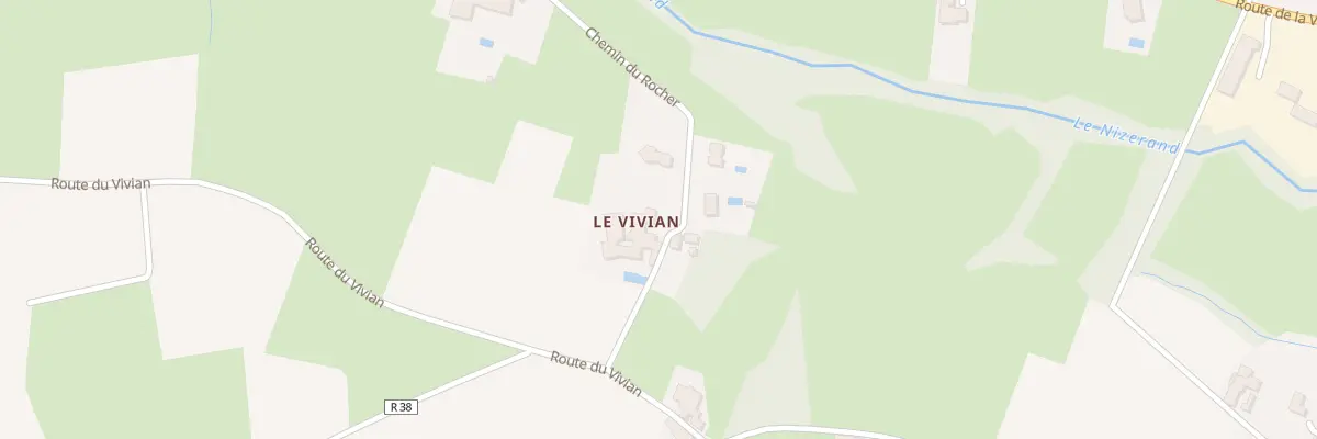 Plan du 5129 Le Vivian à Denicé