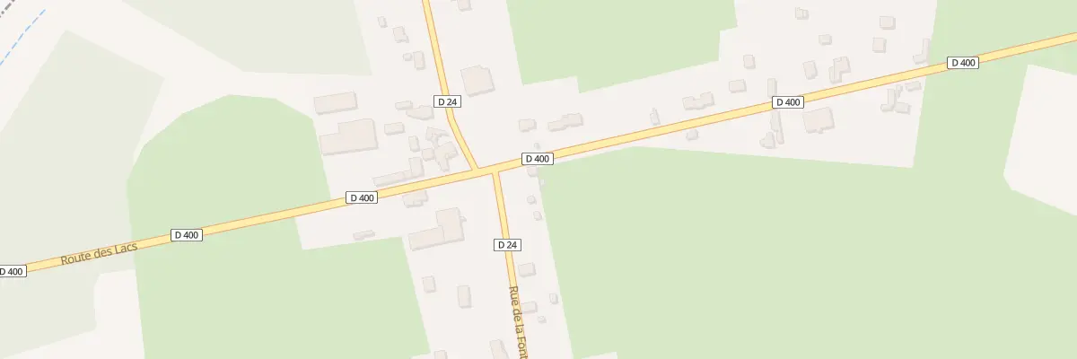 Plan du 5 Rte des Lacs à Épothémont