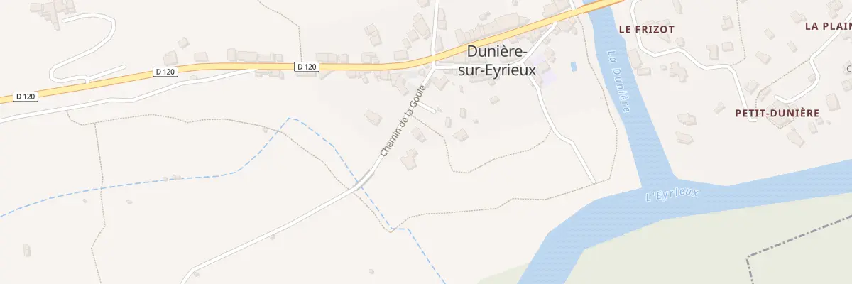 Plan du 61A Che de la Goule à Dunière-sur-Eyrieux