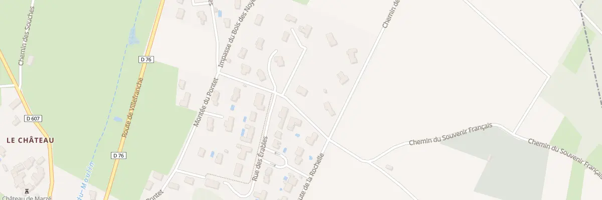 Plan du 345 Rte des Trottières à Alix