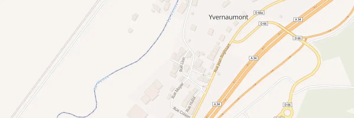 Plan du 1 Rue de l’Abreuvoir à Yvernaumont